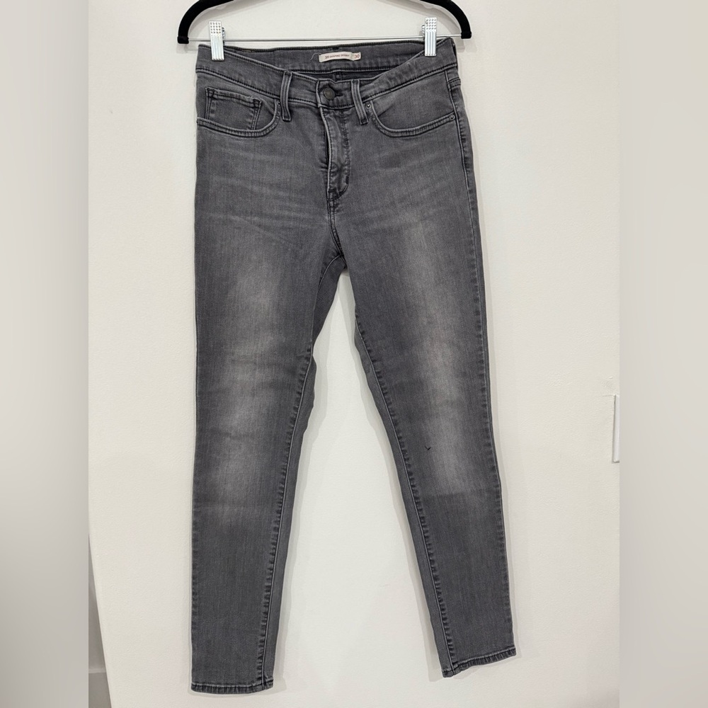 Levi's Gray Skinny Jeans for Women